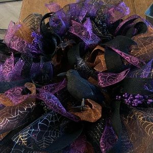 Hallowe’en Ribbon Wreath